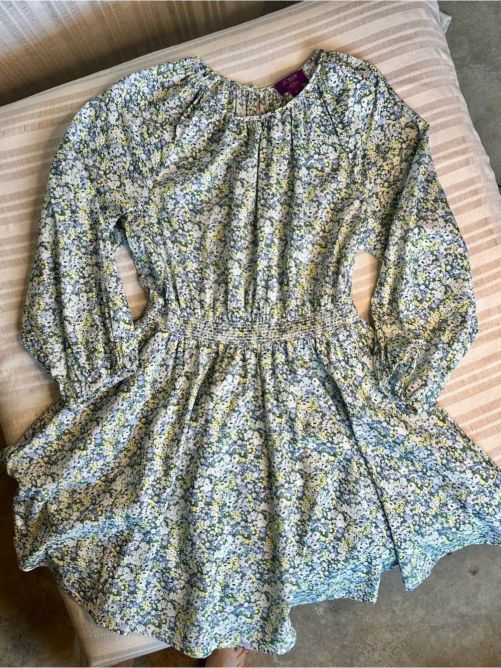 NWOT J.Crew Liberty Fabric Floral Dress Size M